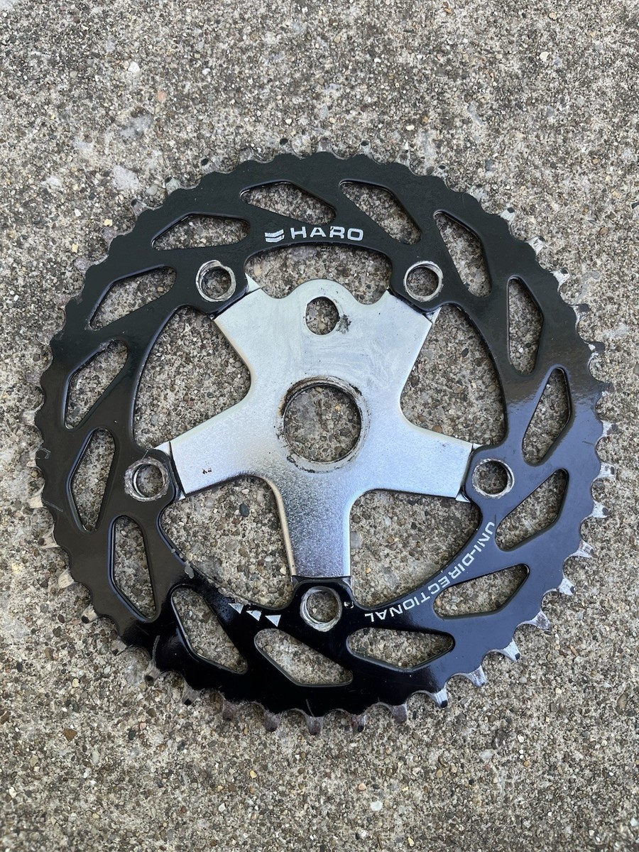 Haro Uni Directional 44t Bmx Chainring Sprocket Master Sport FST