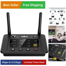 Bluetooth 5.3 Transmitter Receiver for Home Stereo TV, HiFi Wireless Audio Ad...