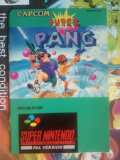 ebay® Auktion 287328221581 | Manual SUPER PANG Capcom ●9/10● PAL NOE 100% Orig SNES SUPER NINTENDO ⚡ Thumbnail of ebay® auction 287328221581 | Manual SUPER PANG Capcom ●9/10● PAL NOE 100% Orig SNES SUPER NINTENDO ⚡