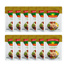 Premium Yellowfin Tuna in Extra Virgin Olive Oil, 2.5 Ounce Packets Pack of 12