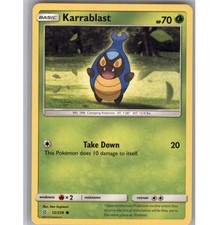 Karrablast 12/236 Common Unified Minds Pokemon Near Mint