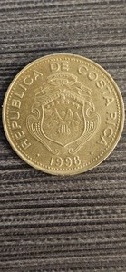 1998 Costa Rica 100 Colones Costa Rican World Central America Circulated F150