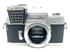 Minolta SR-1 SLR Analog Camera Body With Meter 1 Silver 35mm (Minolta MD)