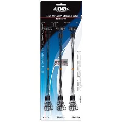 Jenzi Titan-Vorfächer 30,0 cm 48 Stück im Set