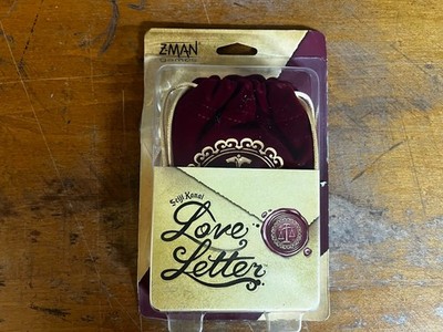 Z-Man Games Love Letter   Velvet Bag Edition Card Game   New, Sealed