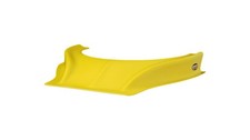 Dominator Hood Scoop 2.5 In Height Curved Front Stalker Dirt Each Dom-502-ye