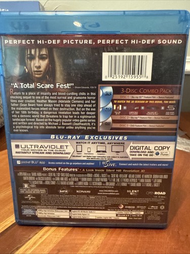 Silent Hill: Revelation 3D (Blu-ray 3D/2D/DVD, 2013) - Picture 2 of 12