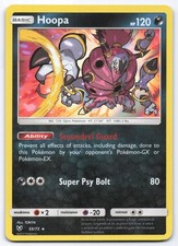 Hoopa 55/73 Shining Legends Holo Rare Pokemon Card LP