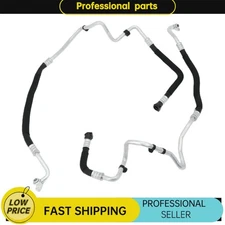 2X Engine Oil Cooler Hose Pipe Inlet&Outlet Fits For BMW 535i 640i 740i F02 F05