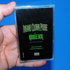 INSANE CLOWN POSSE -RIDDLE BOX--1995 PSYCHOPATHIC FACTORY SEALED O.G. TAPE HYPE