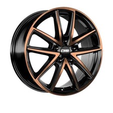 4x CMS C30 7,0x17 ET45 Diamond Black Copper Alufelge