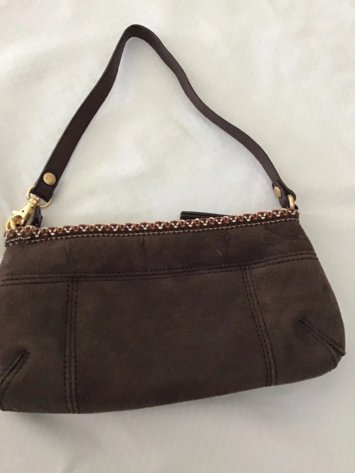 Mini bolsa de hombro Ugg Shearling Australia con cremallera para mujer Foto 3 de 4
