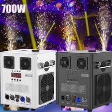 700W DMX Mini Cold Spark Machine Indoor outdoor Firework Stage 5-16ft DMX
