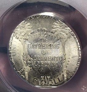 🔥Unique 🔥2025 “12 th Gathering ”O/S-1964d Kennedy 50c🔥1 Minted by Dan Carr🔥