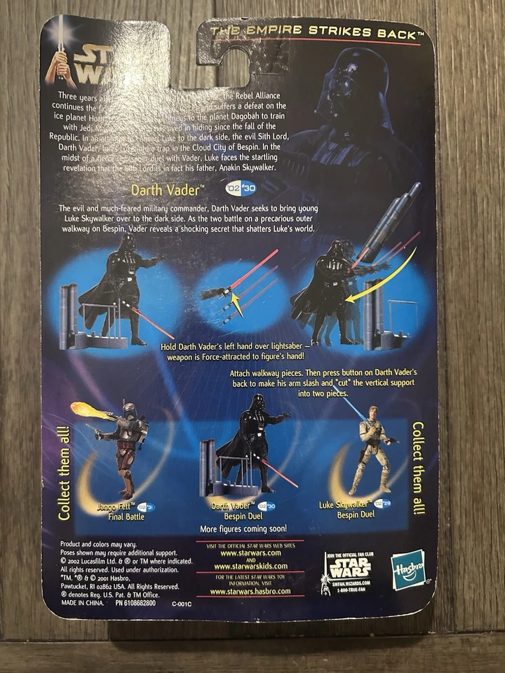 Lot Of 7 Star Wars Action Figures Hasbro 2002 - Image 3 of 4