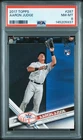 2017 Topps #287 Aaron Judge PSA 8
