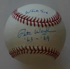 Pete Ward Signed Official Rawlings ML Baseball Autographed