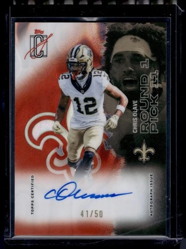 2025 Topps Signature Chris Olave Veteran Class Autographs (RAW)
