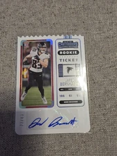2022 Contenders Rookie Ticket Jared Bernhardt Auto Stub 77/83