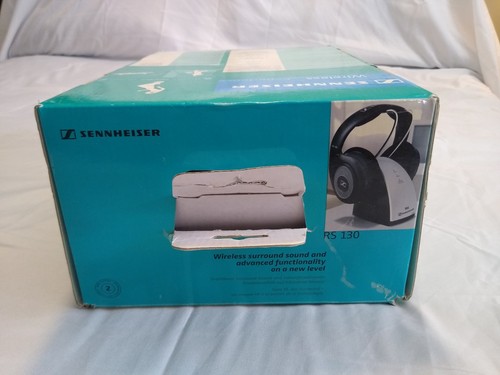 Sennheiser Wireless Surround Sound RS 130 Headphones Tested Working - Picture 21 of 21