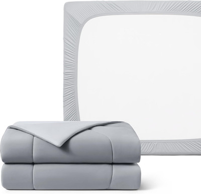 Evercool Full Comforter & Fitted Sheet Bundle - Buy 2, Get 30% Off!