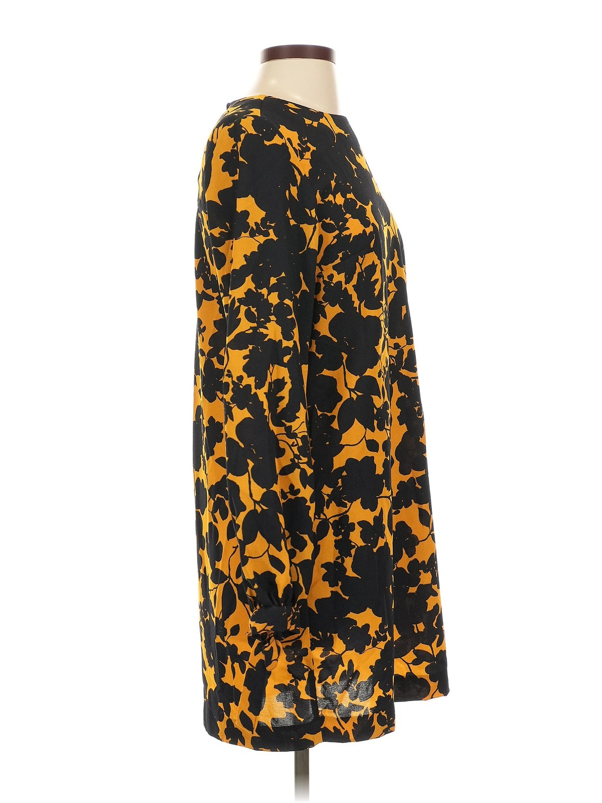 H&M Women Yellow Casual Dress 2 thumbnail 3