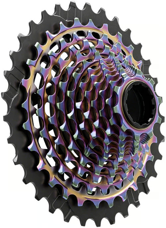 SRAM Red XG 1290 D1 Cassette (10-33T)-Rainbow (#3002)