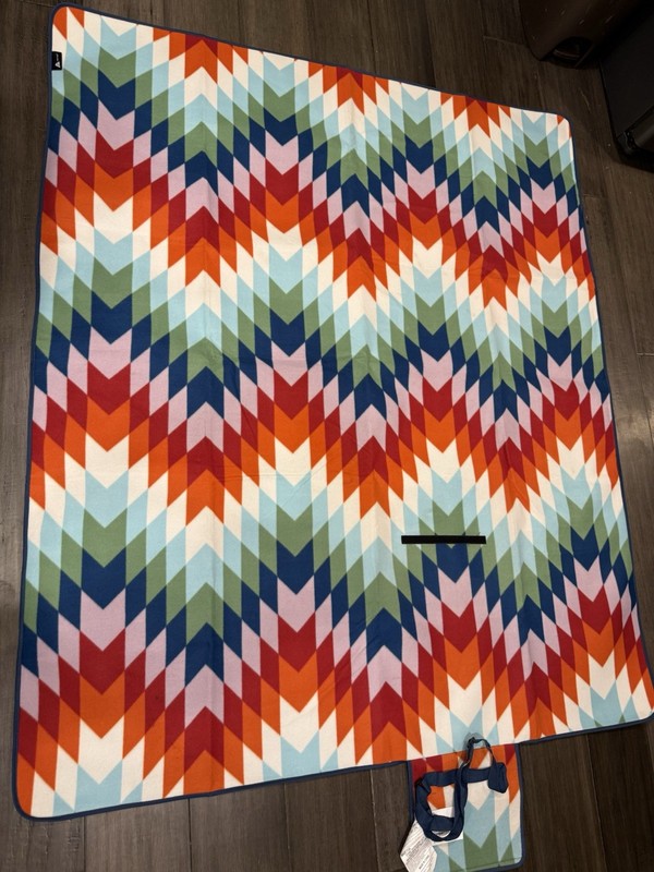 Ozark Trail Outdoor Blanket/ Rug Portable with a Foldable Design 60”x70”