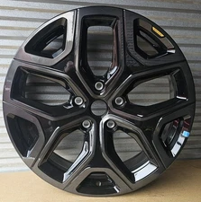 22x8.5 Rivian R1S R1T 2022-25 Factory Dark OEM Wheel All Black Adventure 22" Rim