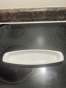 George Foreman Grill Replacement Drip Tray White 12 1/2" Grease Catcher freeship