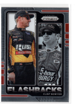 2021 Prizm Racing NASCAR Clint Bowyer #78 Flashbacks Insert