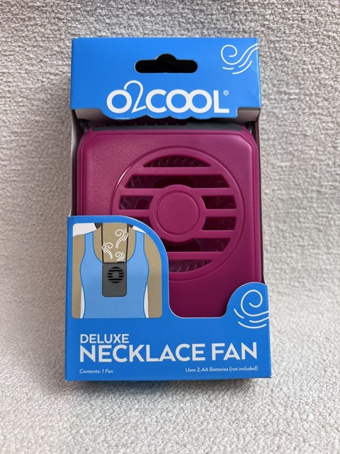 O2COOL Deluxe Necklace Fan