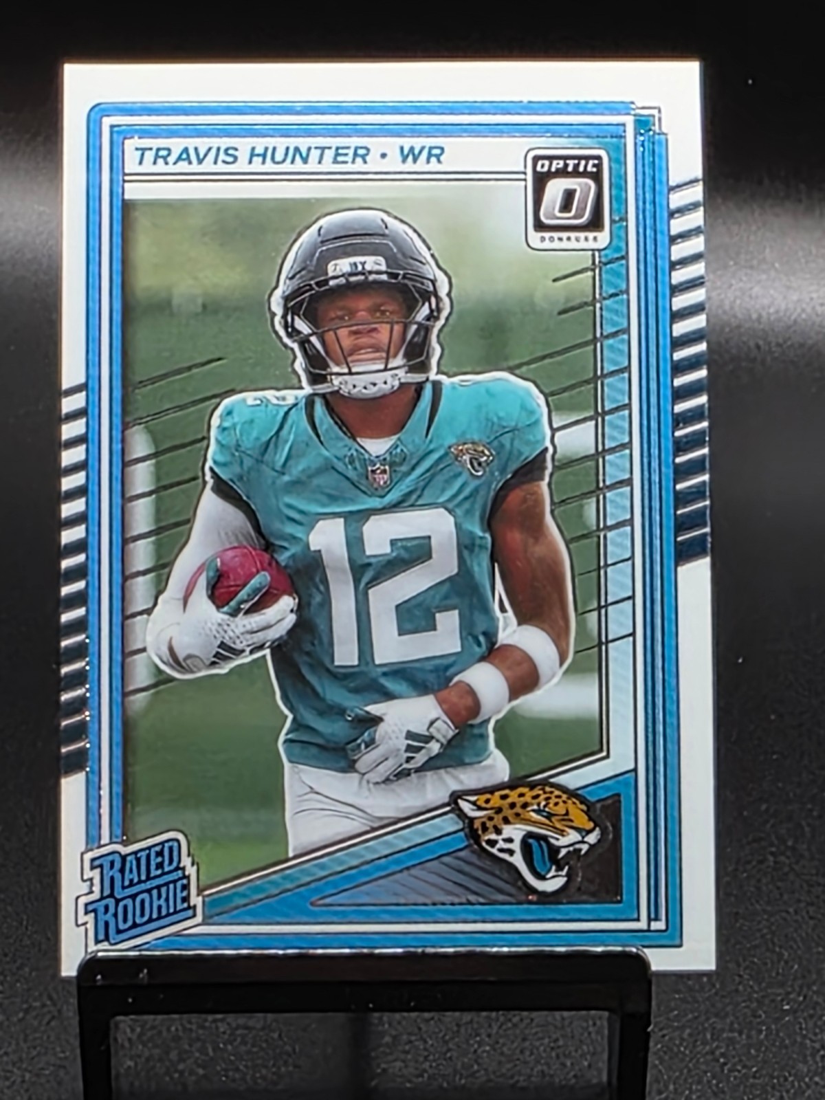 2025 PANINI DONRUSS OPTIC TRAVIS HUNTER RATED ROOKIE #201