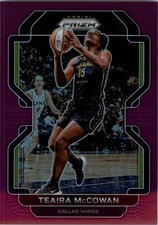 2022 Panini Prizm WNBA Prizms Purple #46 Teaira McCowan /99 - BSK