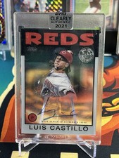 2021 Topps Clearly Authentic Autographs - 1986 Baseball Luis Castillo #86TBA-LC