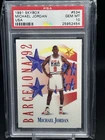 1991-92 MICHAEL JORDAN PSA 10 SkyBox USA Olympic Dream Team Barcelona Card #534