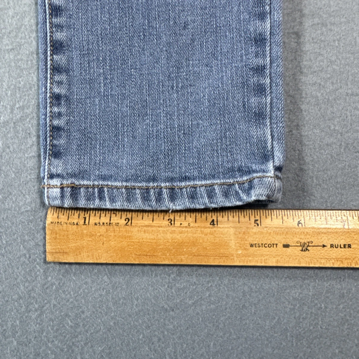 Jeans Forever 21 tiro bajo vintage Y2K lavado claro para mujer talla 27