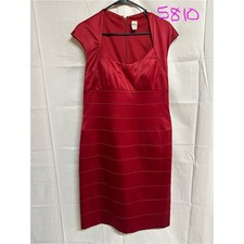 Sangria Women's Size 14 Red Sleeveless Knee Length Cocktail Dress