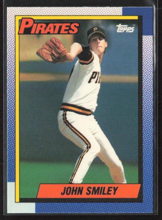 1990 Topps Tiffany #568 John Smiley