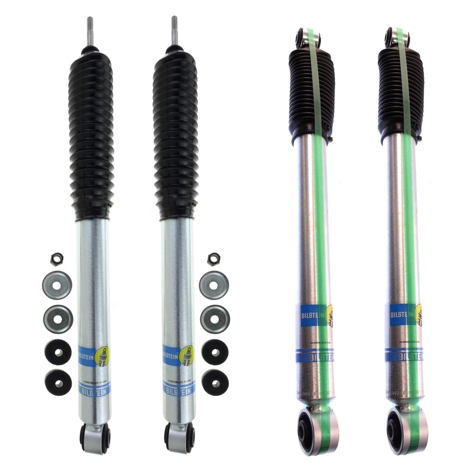 Bilstein Front Rear Gas Shocks Performance Suspension for Ram 1500 2500 3500 4WD Off-Road
