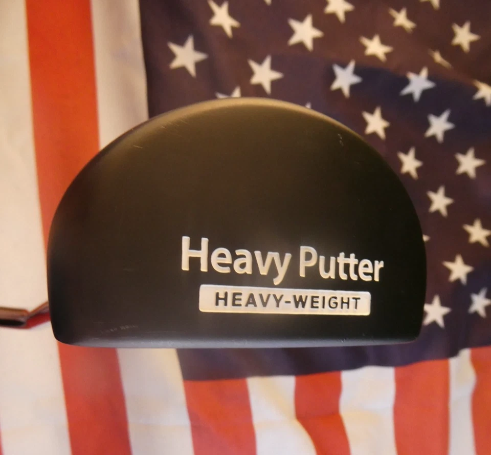 NEW Boccieri 42" LONG Heavy - Weight L 3-H HEAVY PUTTER 21" Long Round Grip - Image 3 of 4