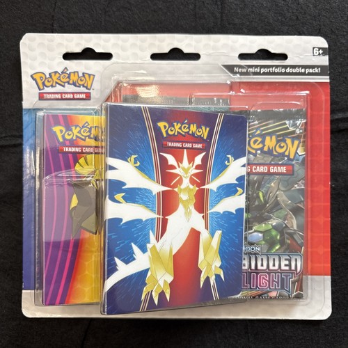 Pokemon Forbidden Light/Guardian Rising Twin Mini Portfolio And Booster packs
