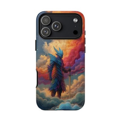 For iPhone/Galaxy/Pixel | Phone Ink Case - Knight Vibrant Clouds