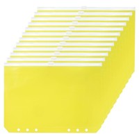 A5 Bindetasche 12 Pack Pvc ReißVerschluss 6 LöCher Binder Tasche Mappen #5