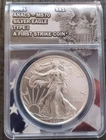 2021 $1 American Silver Eagle Type 1 ANACS MS70 First Strike Silver Bullion Coin