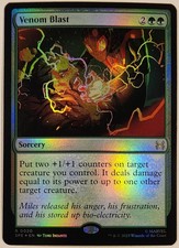 Venom Blast 20 Foil Marvel's Spider-Man: Eternal-Legal Magic: The Gathering NM