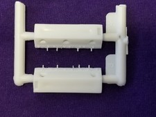 1957 Chevrolet Bel Air Cylinder Heads For 116 Amt Model Kit 57 Chevy