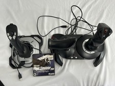 ThrustMaster & Logitech Flight Simulator W/ 2...