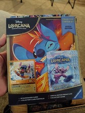 Disney Lorcana Winterspell Collection Starter Set Stitch Edition FACTORY SEALED