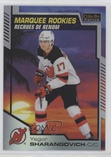 2020-21 O-Pee-Chee Platinum Marquee Rookies Sunset Yegor Sharangovich Rookie RC